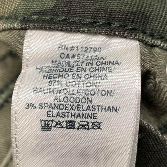 True Religion army green camouflaged Halle super skinny jeans - Picture 14 of 15